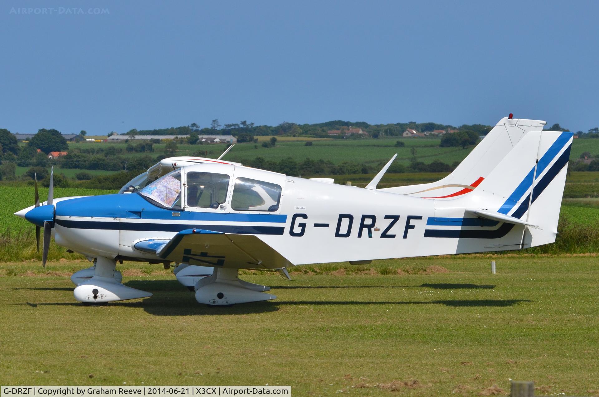 G-DRZF, 1970 CEA DR-360 Chevalier C/N 451, Crabfield 2014.