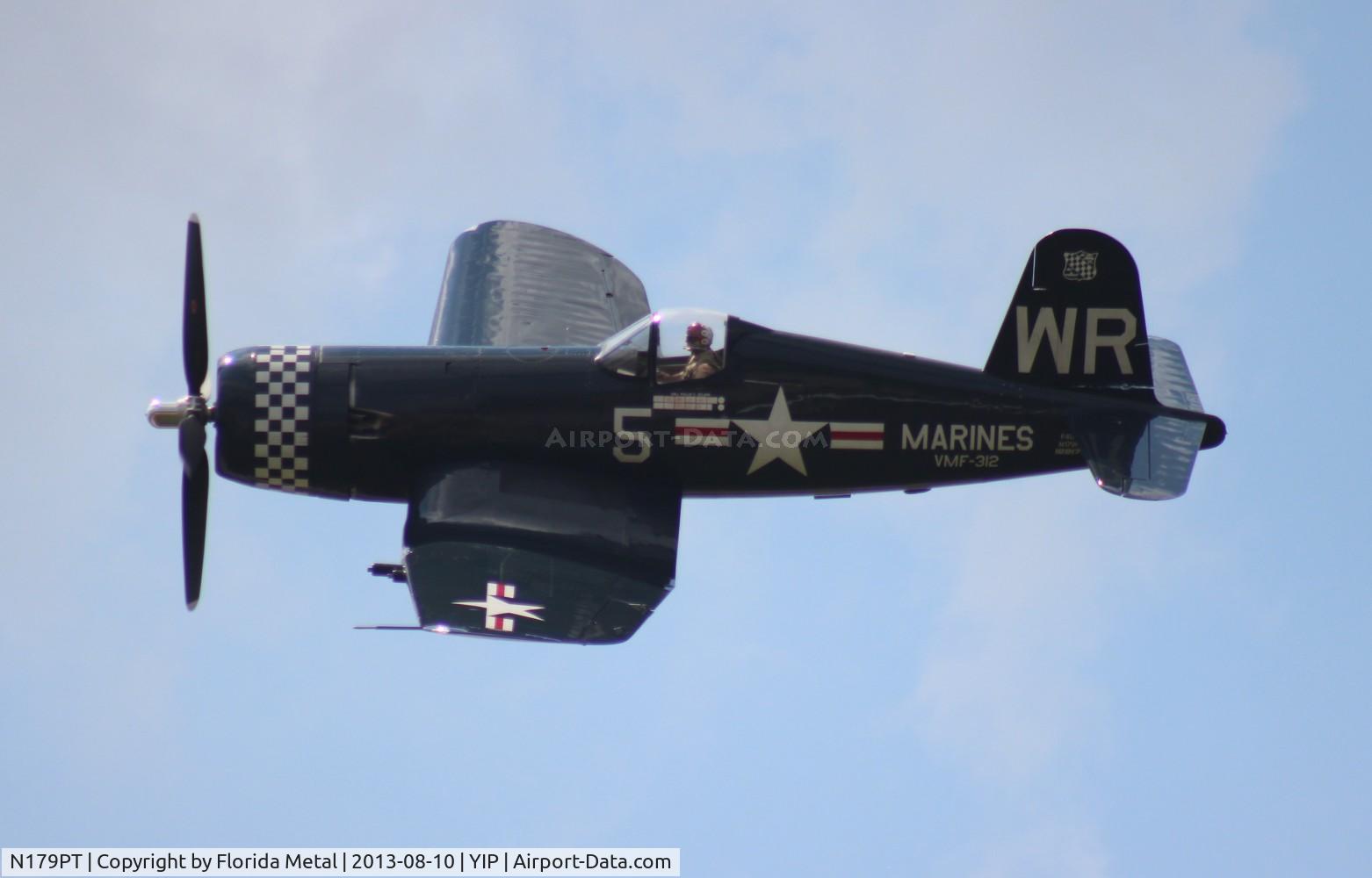 N179PT, 1948 Vought F4U-5 Corsair C/N Not found (Bu122179), F4U-5 Corsair at Thunder Over Michigan