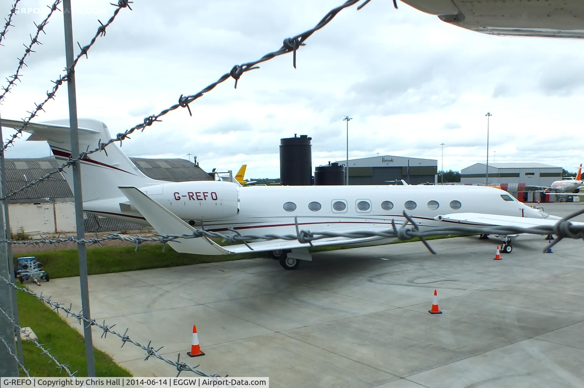 G-REFO, 2014 Gulfstream Aerospace G650 (G-VI) C/N 6075, TAG Aviation (UK) Ltd
