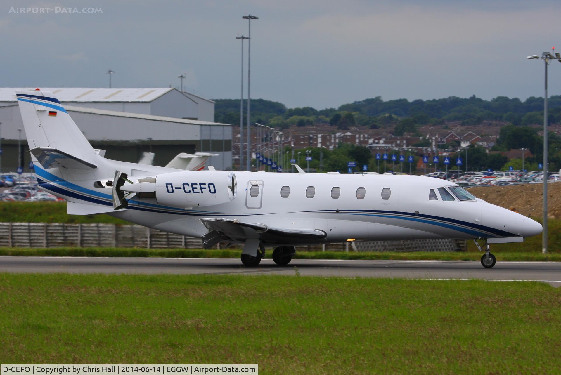 D-CEFO, 2011 Cessna 560XL Citation Excel XLS+ C/N 560-6082, Air Hamburg