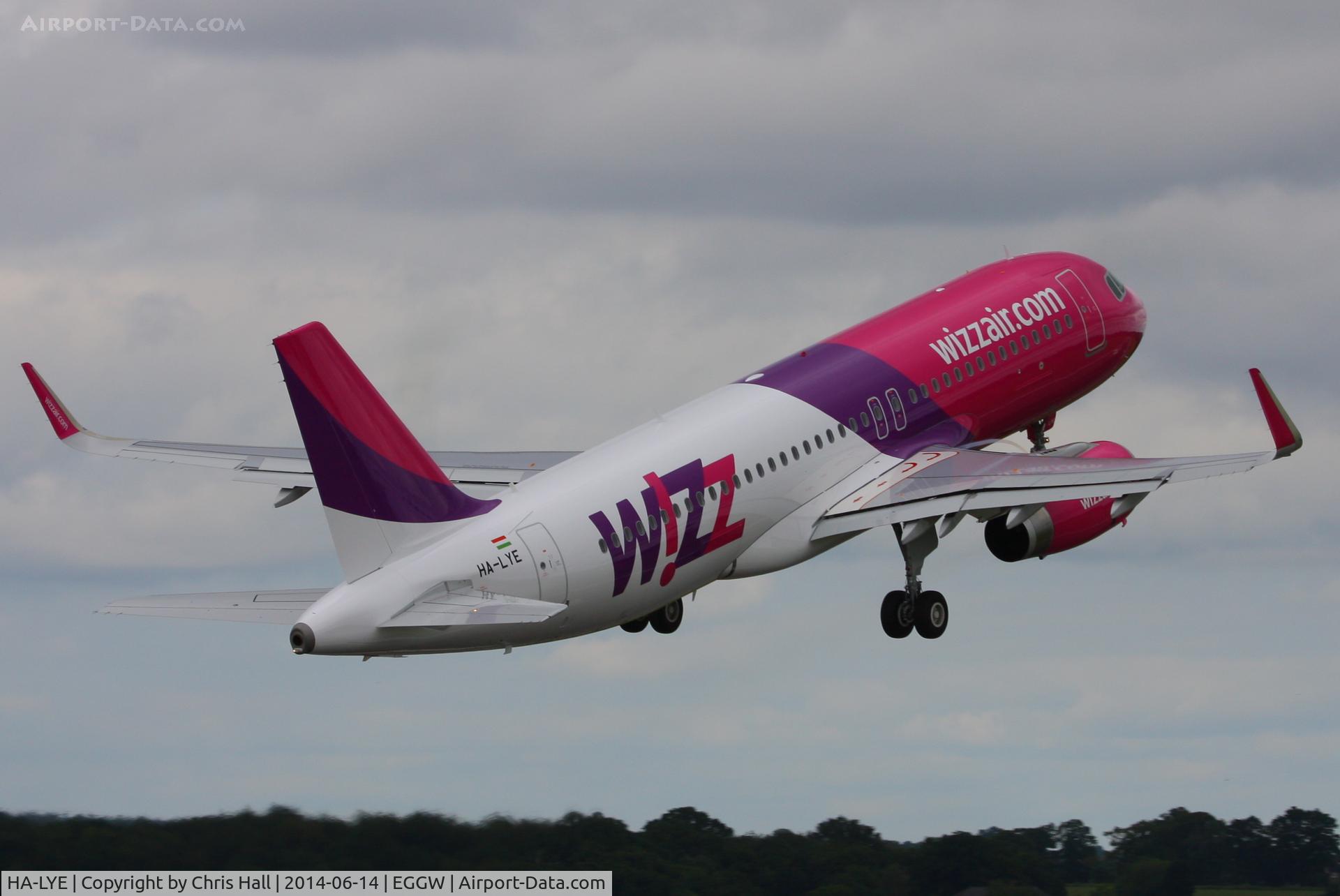 HA-LYE, 2014 Airbus A320-232 C/N 6131, Wizzair
