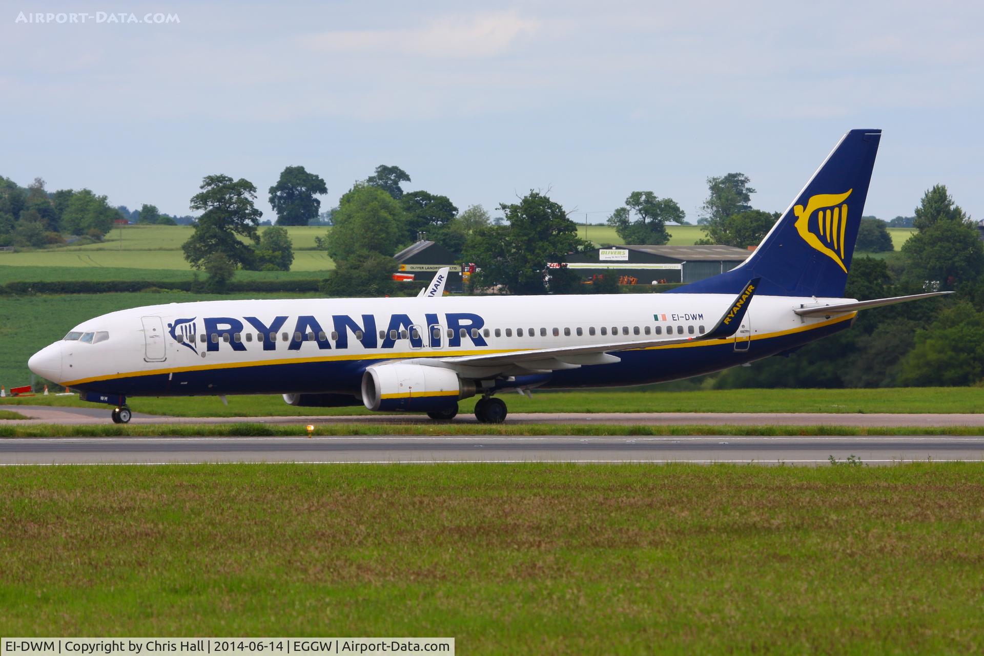EI-DWM, 2007 Boeing 737-8AS C/N 36080, Ryanair