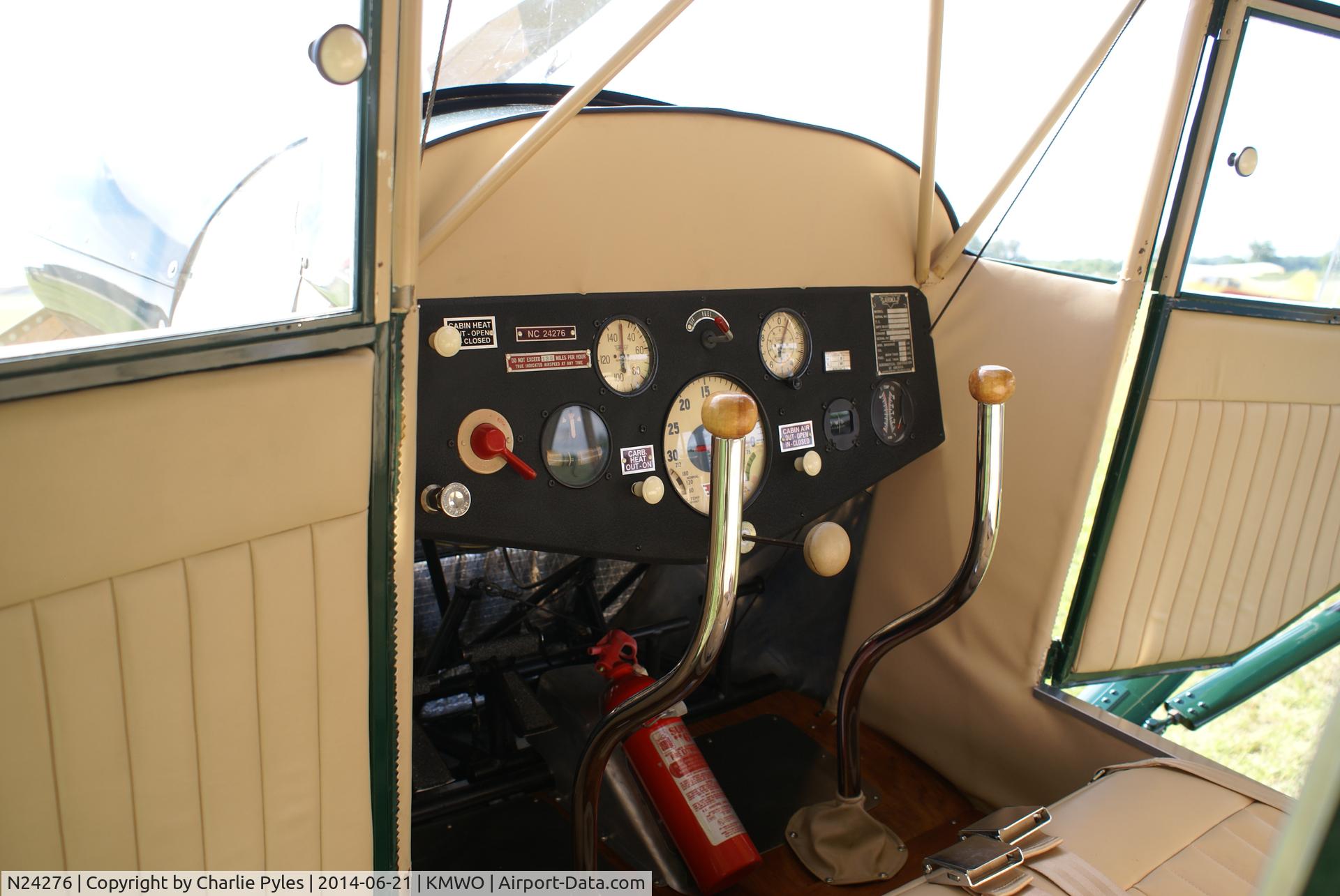 N24276, 1941 Aeronca 65-LA C/N L-7510, Sometimes I do shoot details. This is nicely detailed.