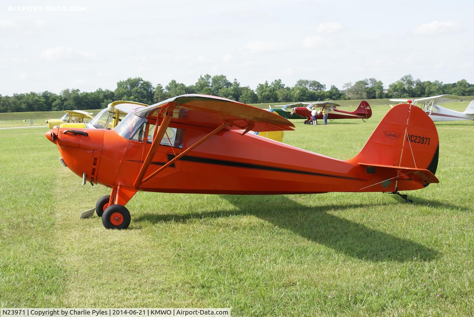 N23971, 1939 Aeronca 65-C C/N C6289, Nice Chief