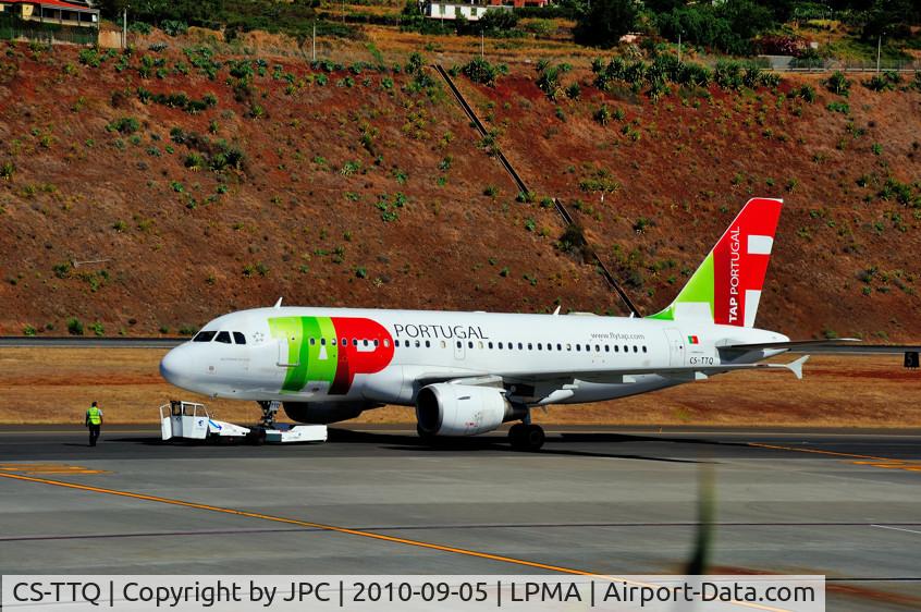 CS-TTQ, 1996 Airbus A319-111 C/N 629, Last goodbye to Madeira...