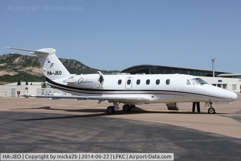 HA-JEO, 1987 Cessna 650 Citation III C/N 650-0142, Parked