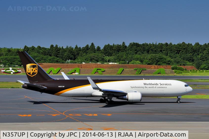 N357UP, 2013 Boeing 767-34AF C/N 37876, New B767 F