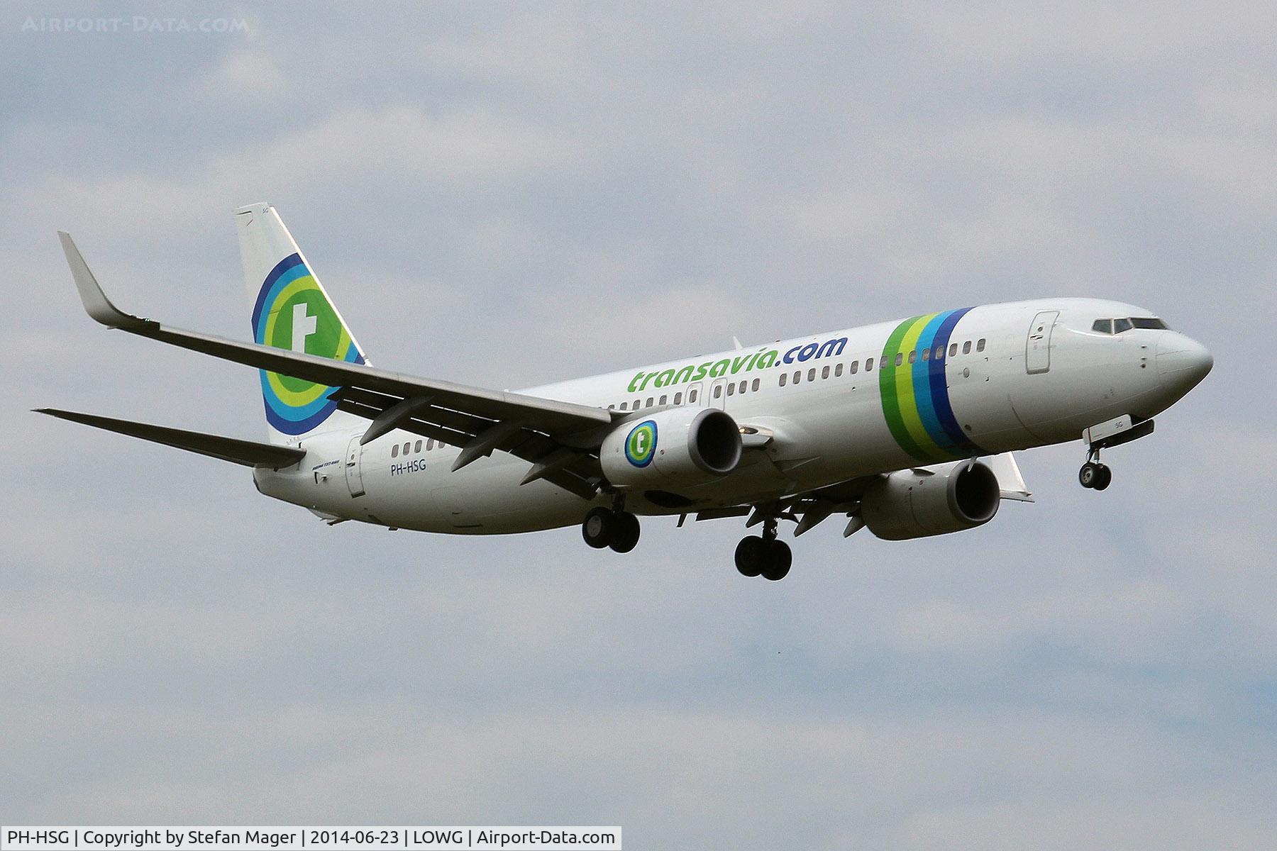 PH-HSG, 2012 Boeing 737-8K2 C/N 39262, Transavia Boeing 737-800 for Formula 1 @GRZ