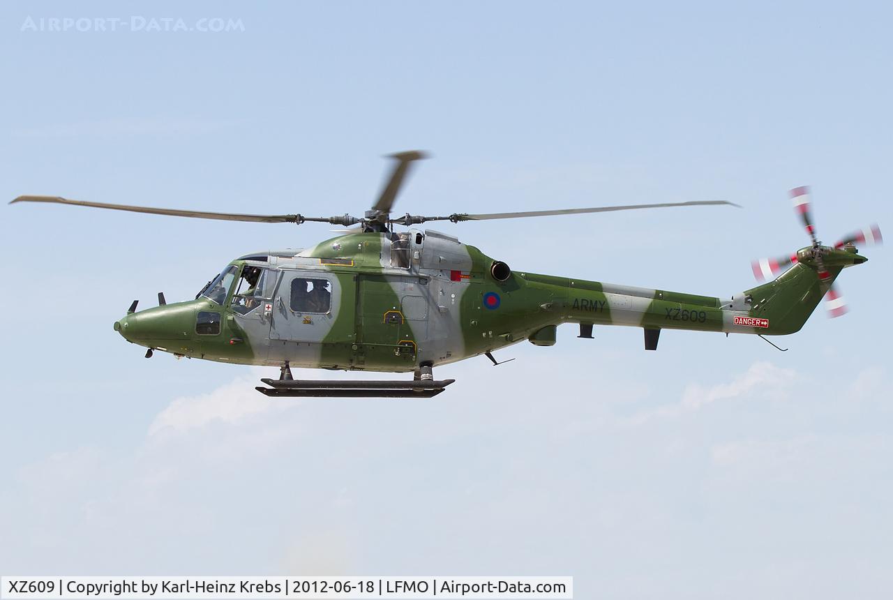 XZ609, 1980 Westland Lynx AH.7 C/N 154, Final RWY 14