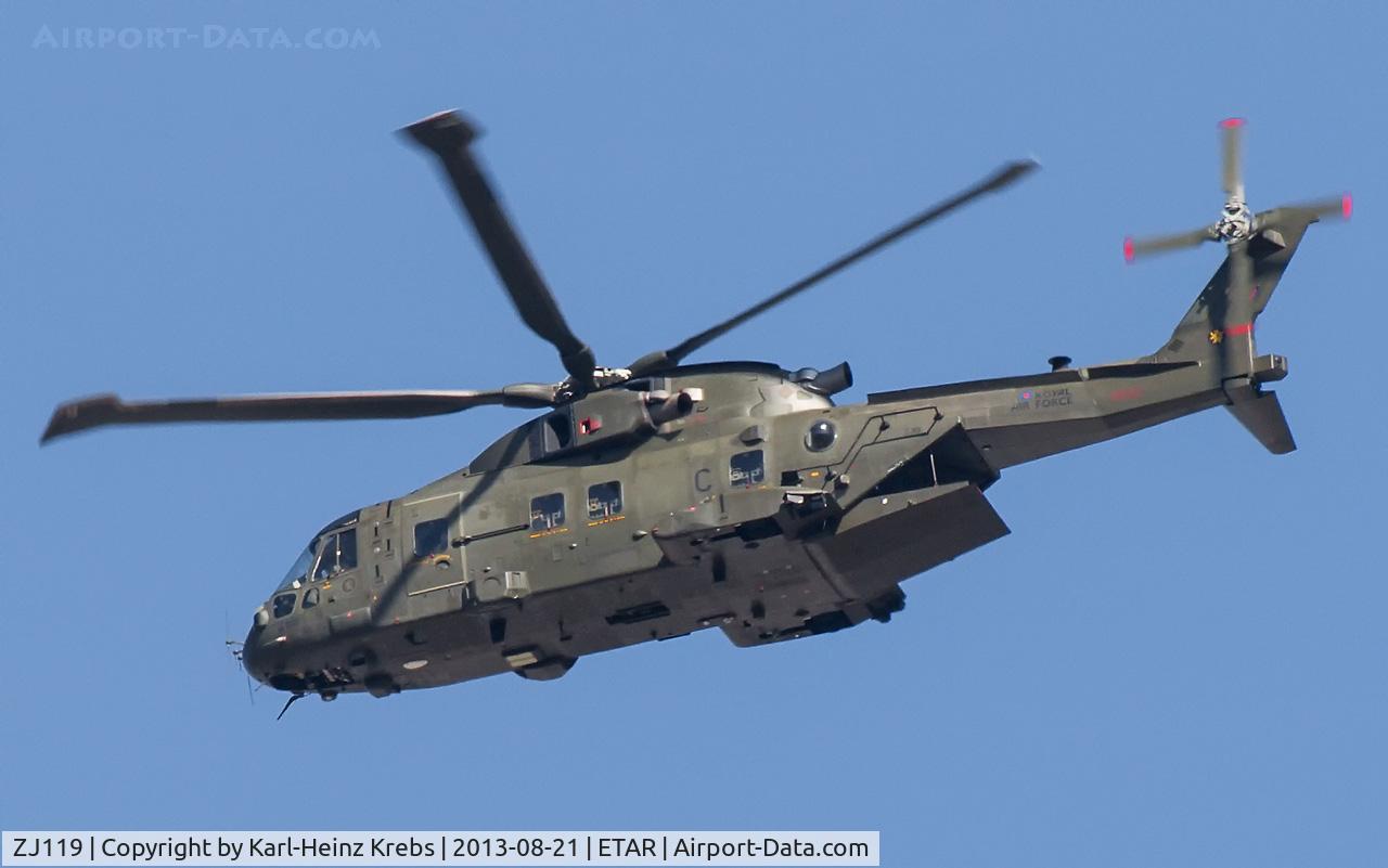 ZJ119, AgustaWestland EH-101 Merlin HC3 (Mk411) C/N 50075/RAF03, Royal Air Force