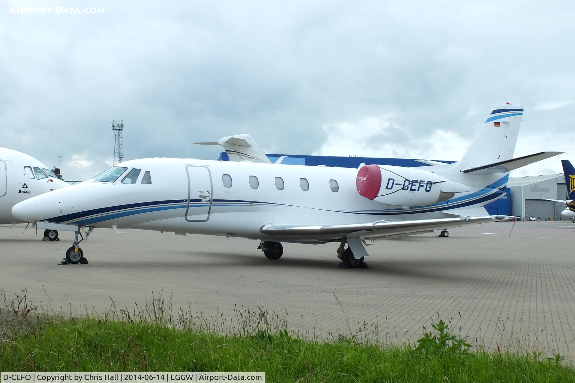 D-CEFO, 2011 Cessna 560XL Citation Excel XLS+ C/N 560-6082, Air Hamburg