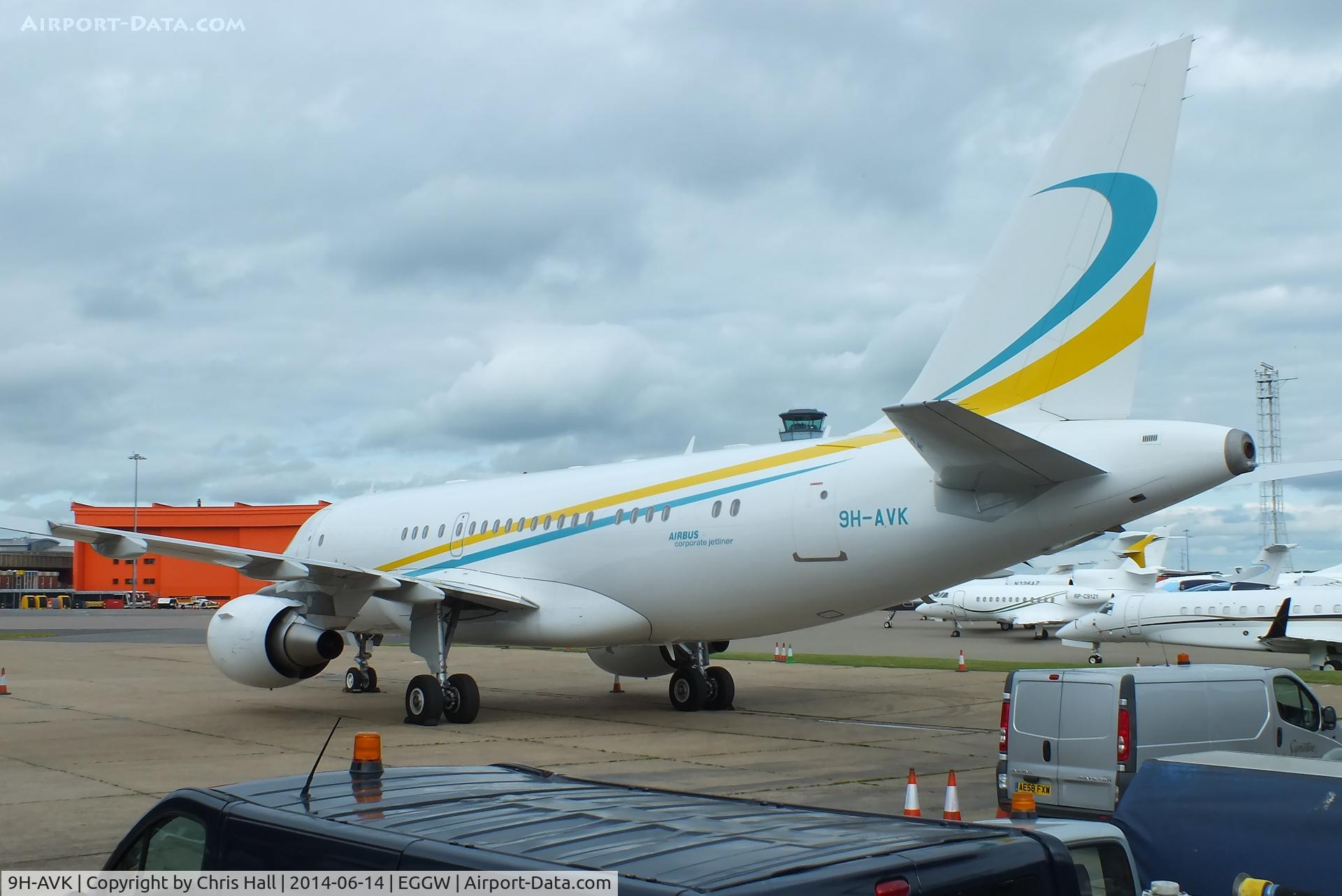 9H-AVK, 2011 Airbus ACJ319 (A319-115/CJ) C/N 4622, Comlux Aviation Malta