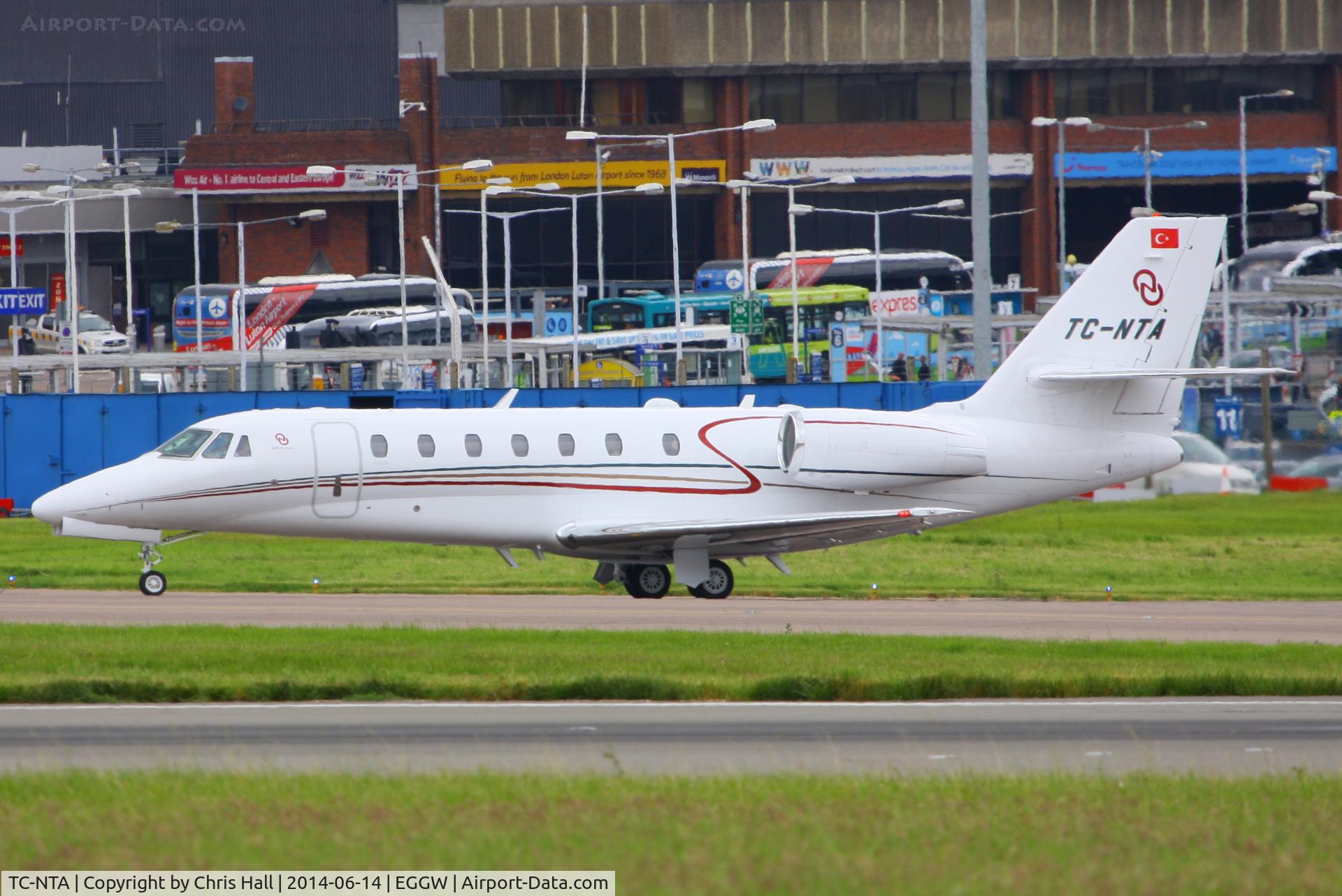 TC-NTA, 2012 Cessna 680 Citation Sovereign C/N 680-0343, privately owned