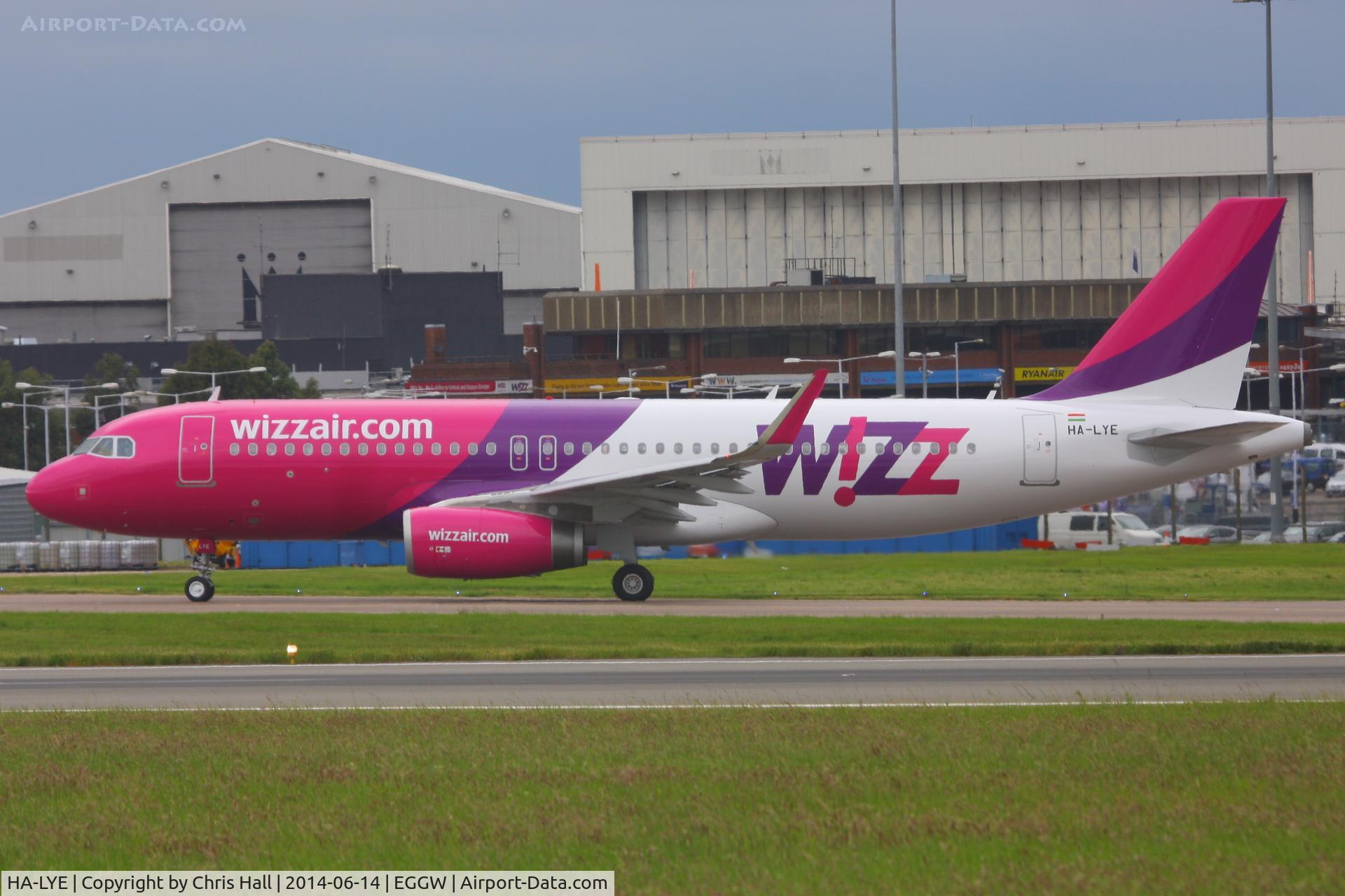 HA-LYE, 2014 Airbus A320-232 C/N 6131, Wizzair