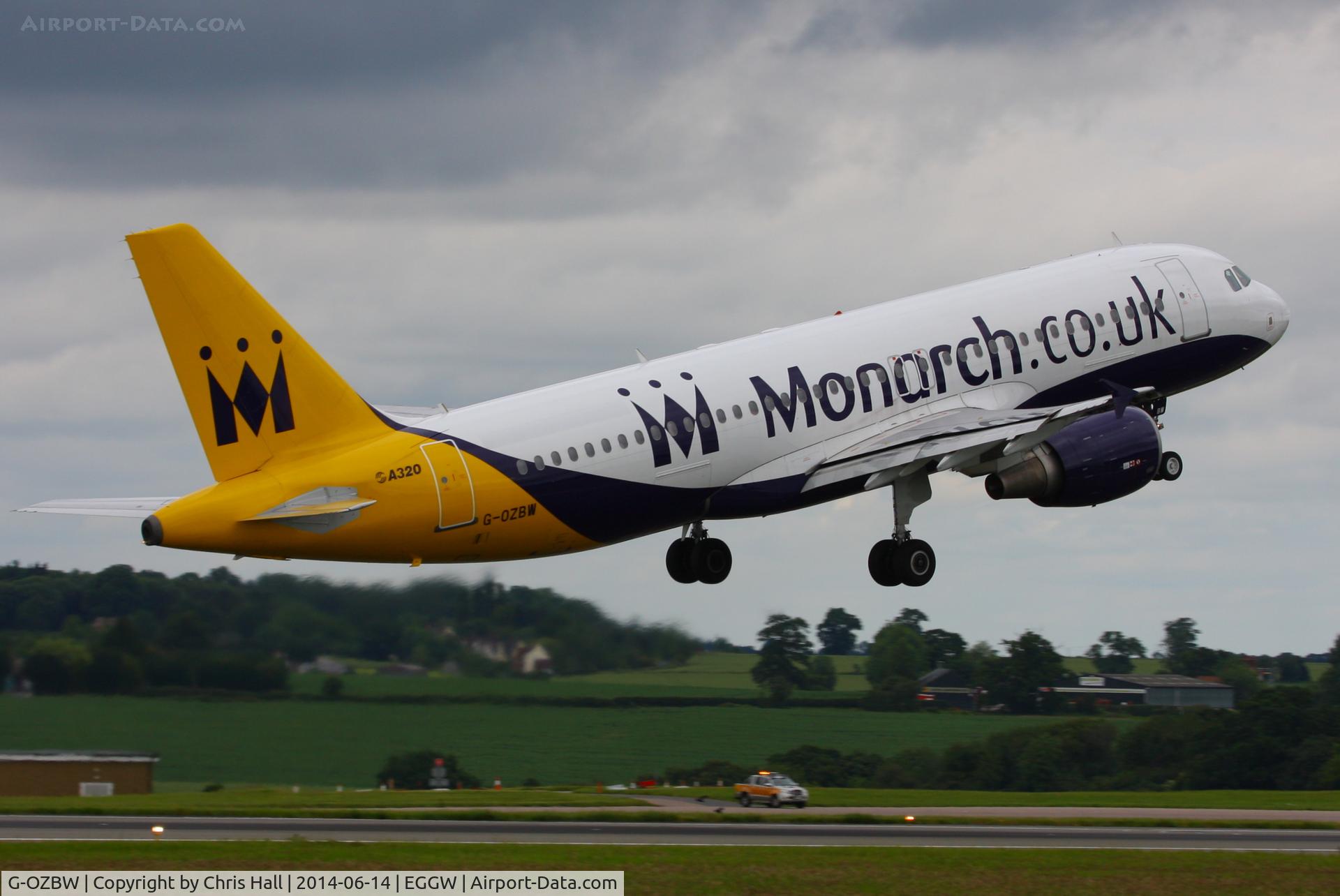 G-OZBW, 2001 Airbus A320-214 C/N 1571, Monarch