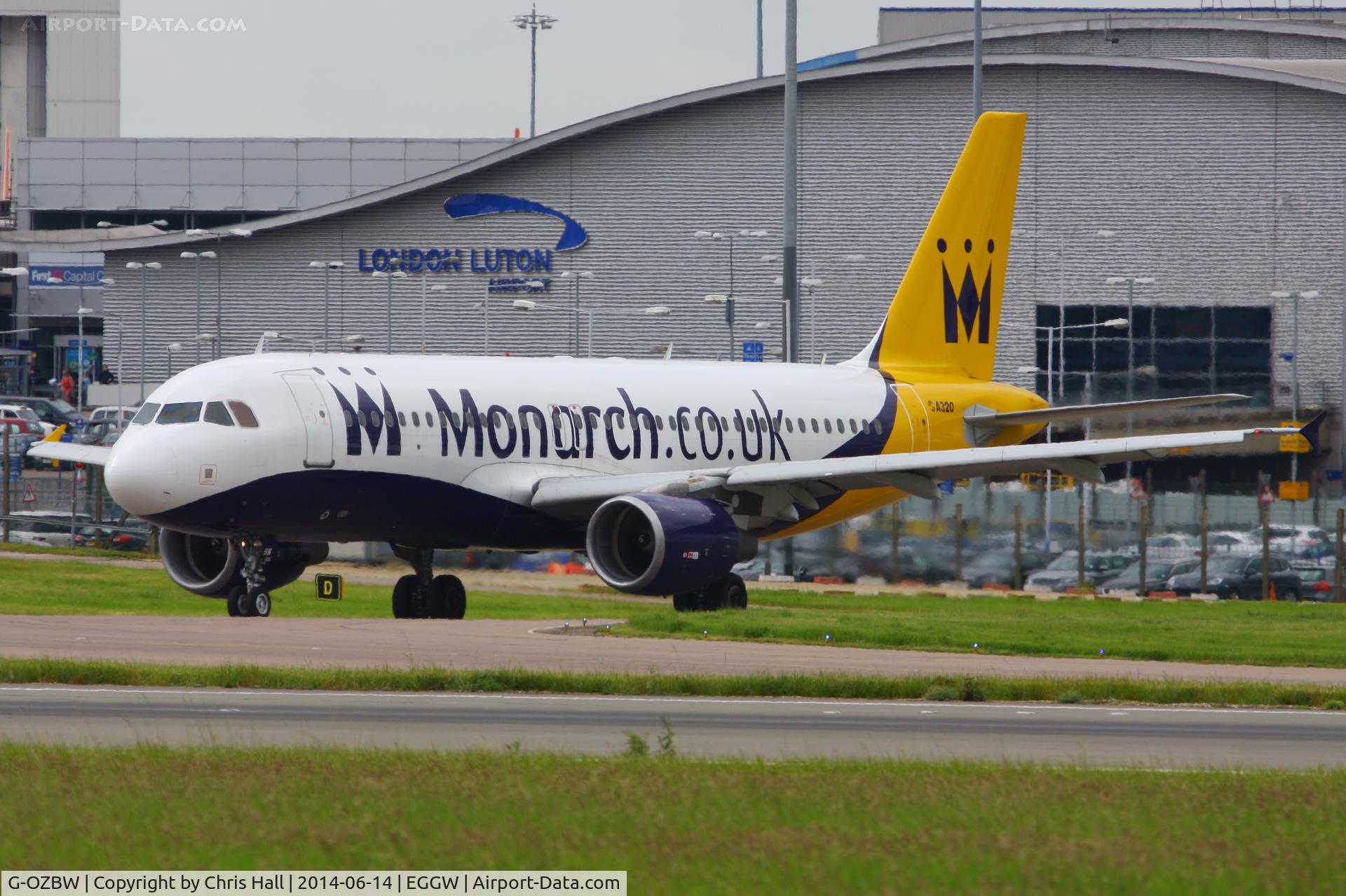 G-OZBW, 2001 Airbus A320-214 C/N 1571, Monarch