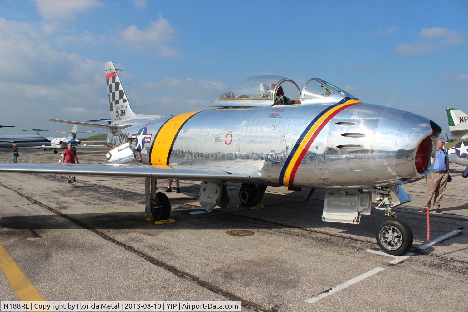 N188RL, 1952 North American F-86F Sabre C/N 191-682, F-86 Sabre 