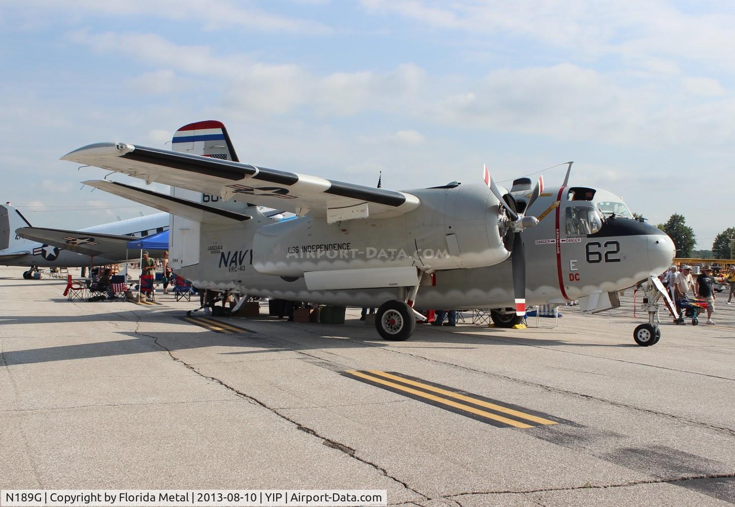 N189G, 1955 Grumman C-1A Trader C/N G-96-74, Grumman C-1A Trader