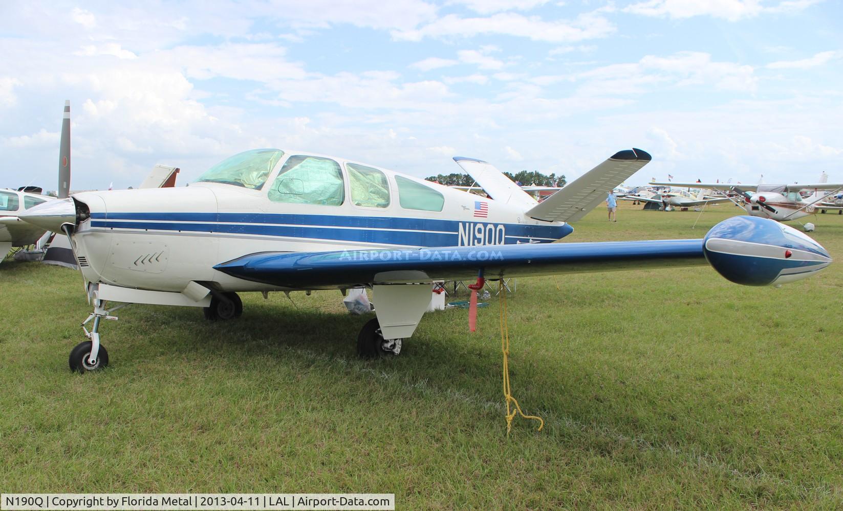 N190Q, 1964 Beech S35 Bonanza C/N D-7551, Beech S35 Bonanza at Sun N Fun