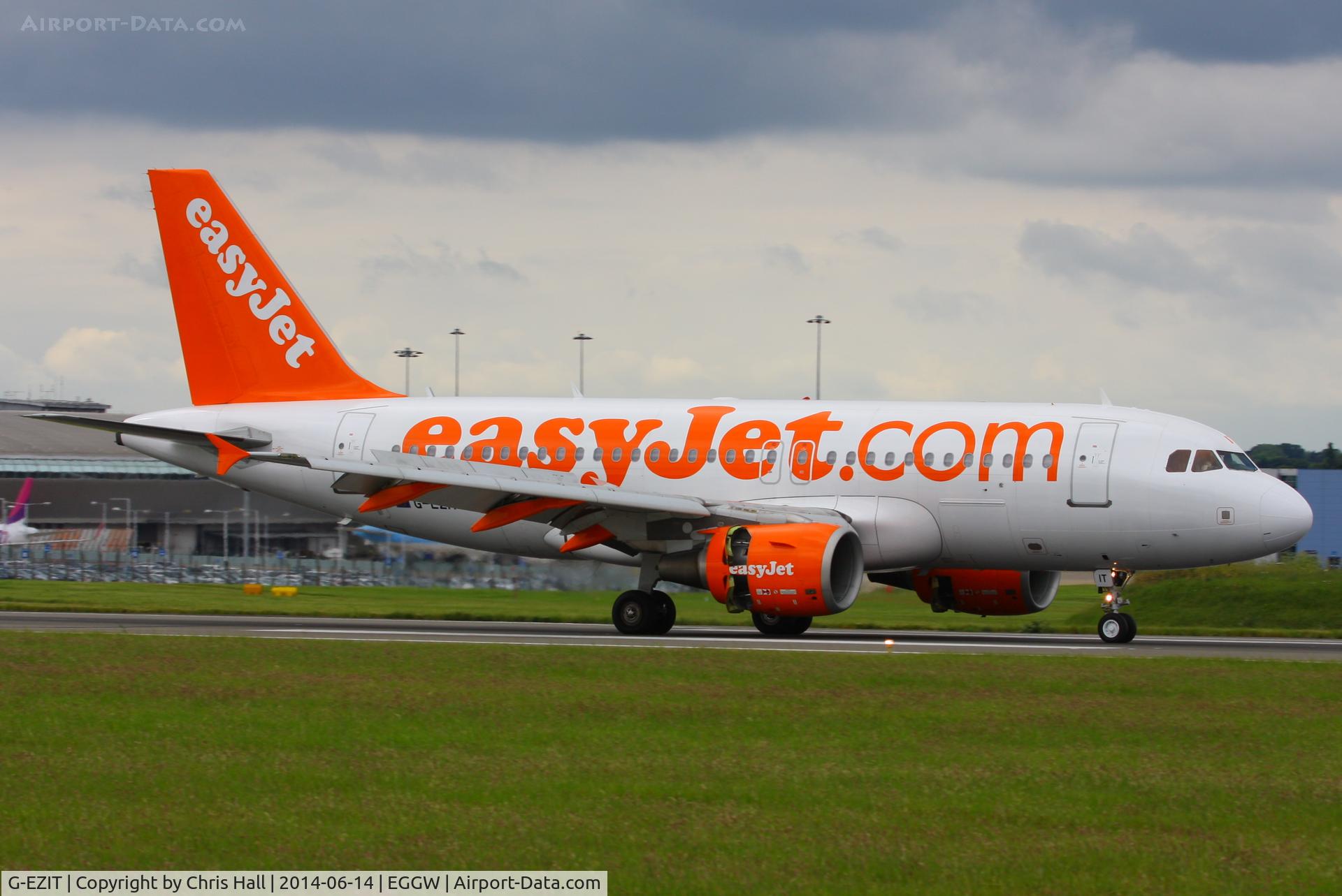 G-EZIT, 2005 Airbus A319-111 C/N 2538, easyJet