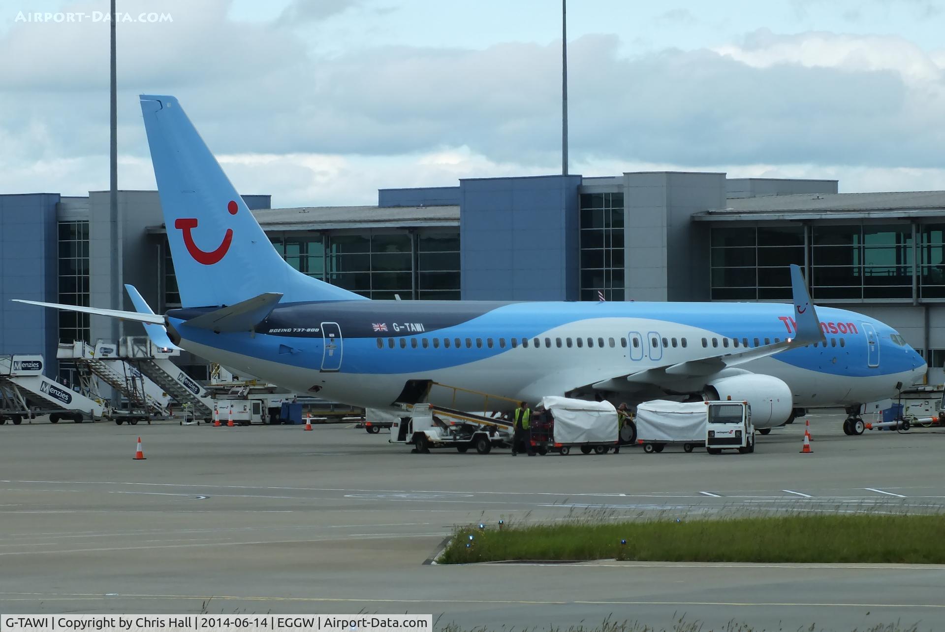 G-TAWI, 2012 Boeing 737-8K5 C/N 37267, Thomson