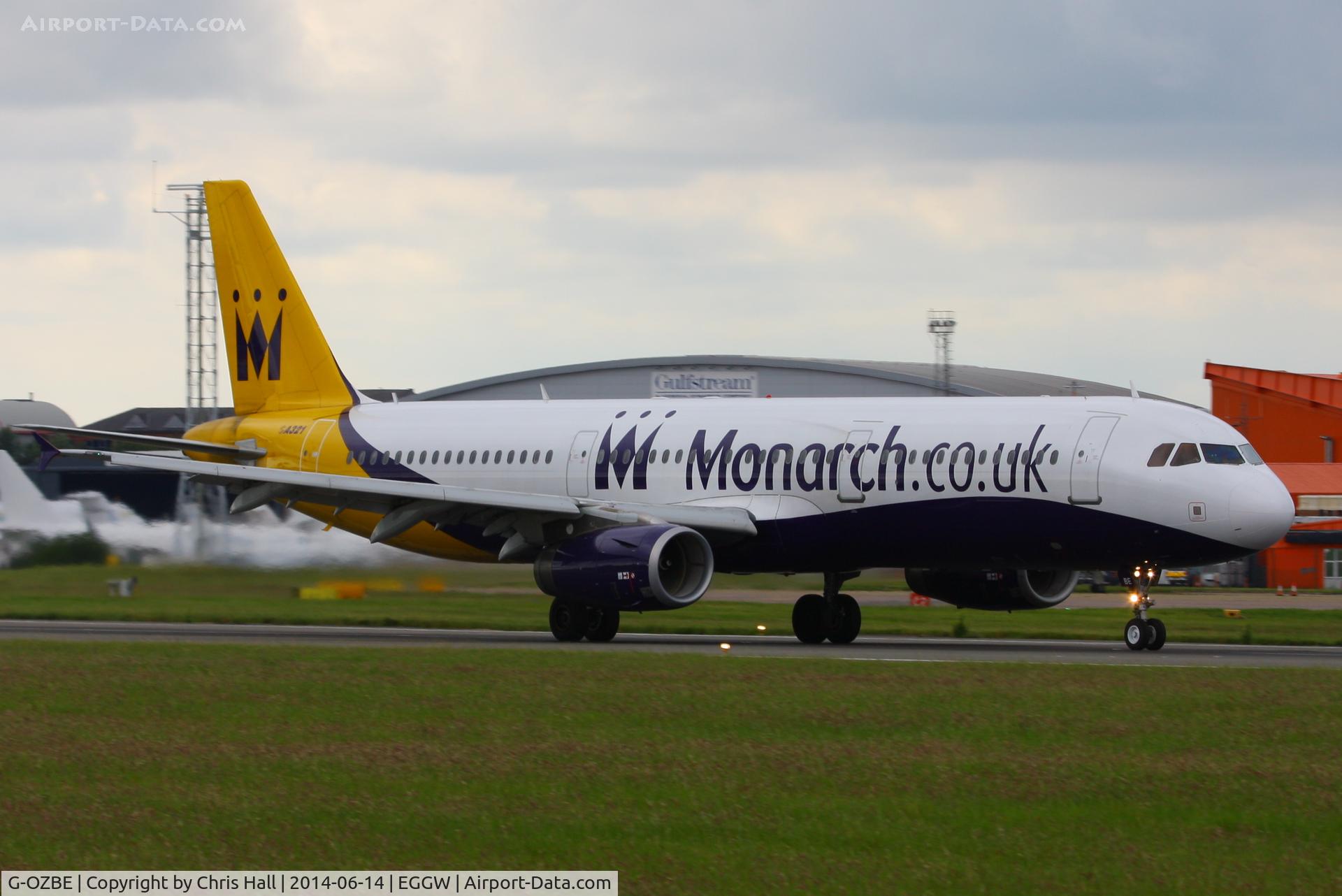 G-OZBE, 2002 Airbus A321-231 C/N 1707, Monarch