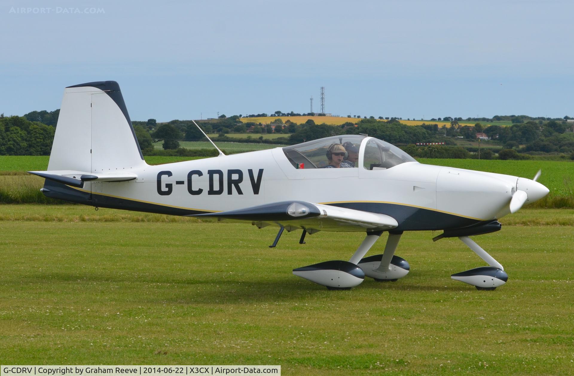 G-CDRV, 2005 Vans RV-9A C/N PFA 320-14186, Crabfield 2014.