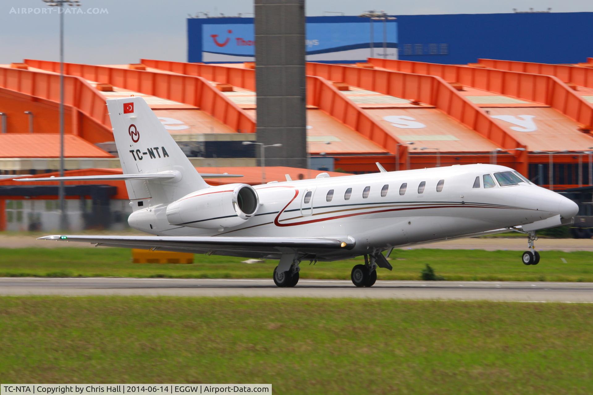 TC-NTA, 2012 Cessna 680 Citation Sovereign C/N 680-0343, privately owned