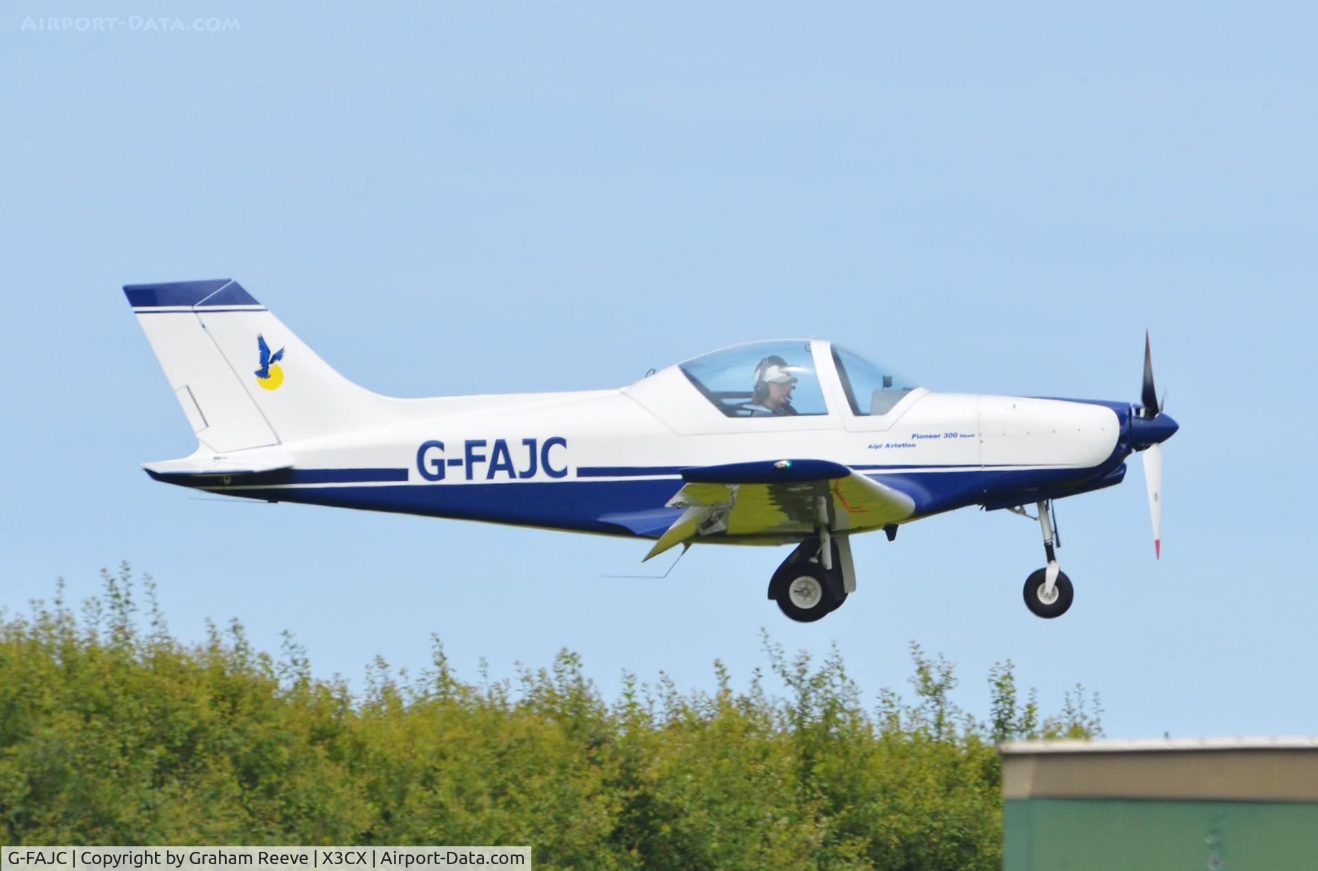 G-FAJC, 2007 Alpi Aviation Pioneer 300 Hawk C/N PFA 330A-14639, Crabfield 2014.