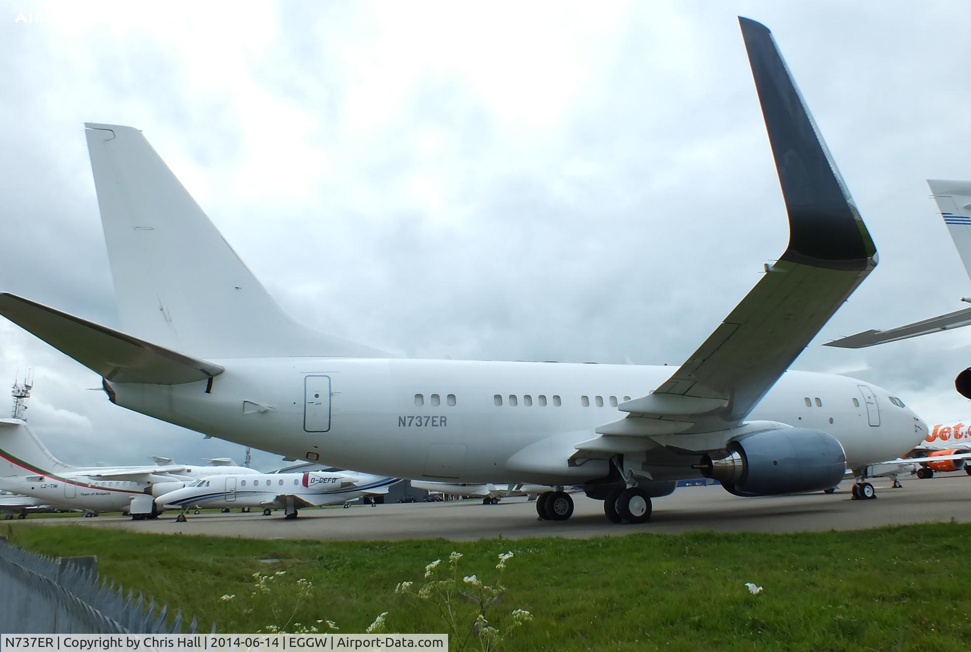 N737ER, 2000 Boeing 737-7CJ BBJ C/N 30754, BBJ One Inc
