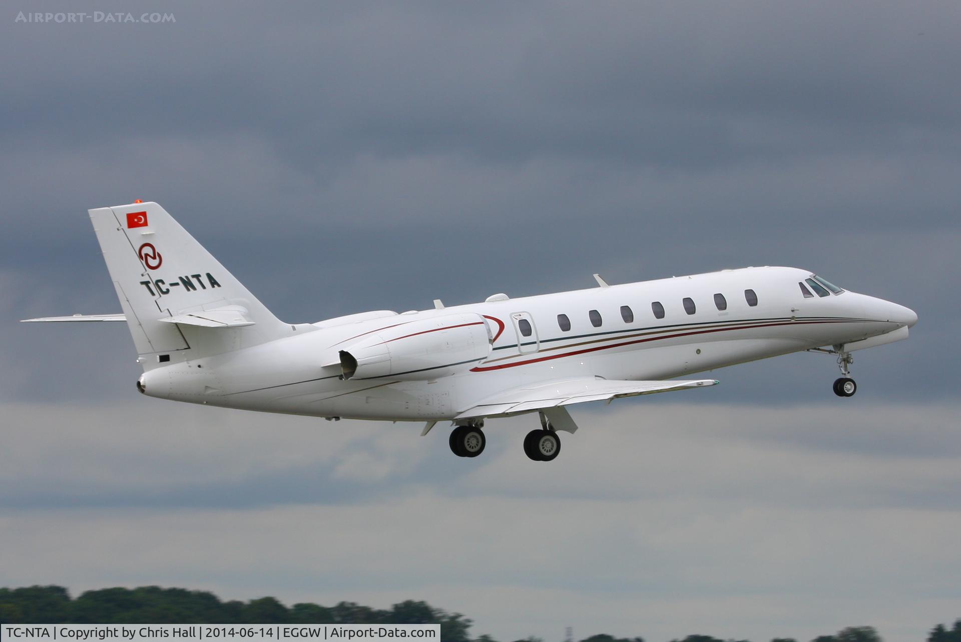 TC-NTA, 2012 Cessna 680 Citation Sovereign C/N 680-0343, privately owned