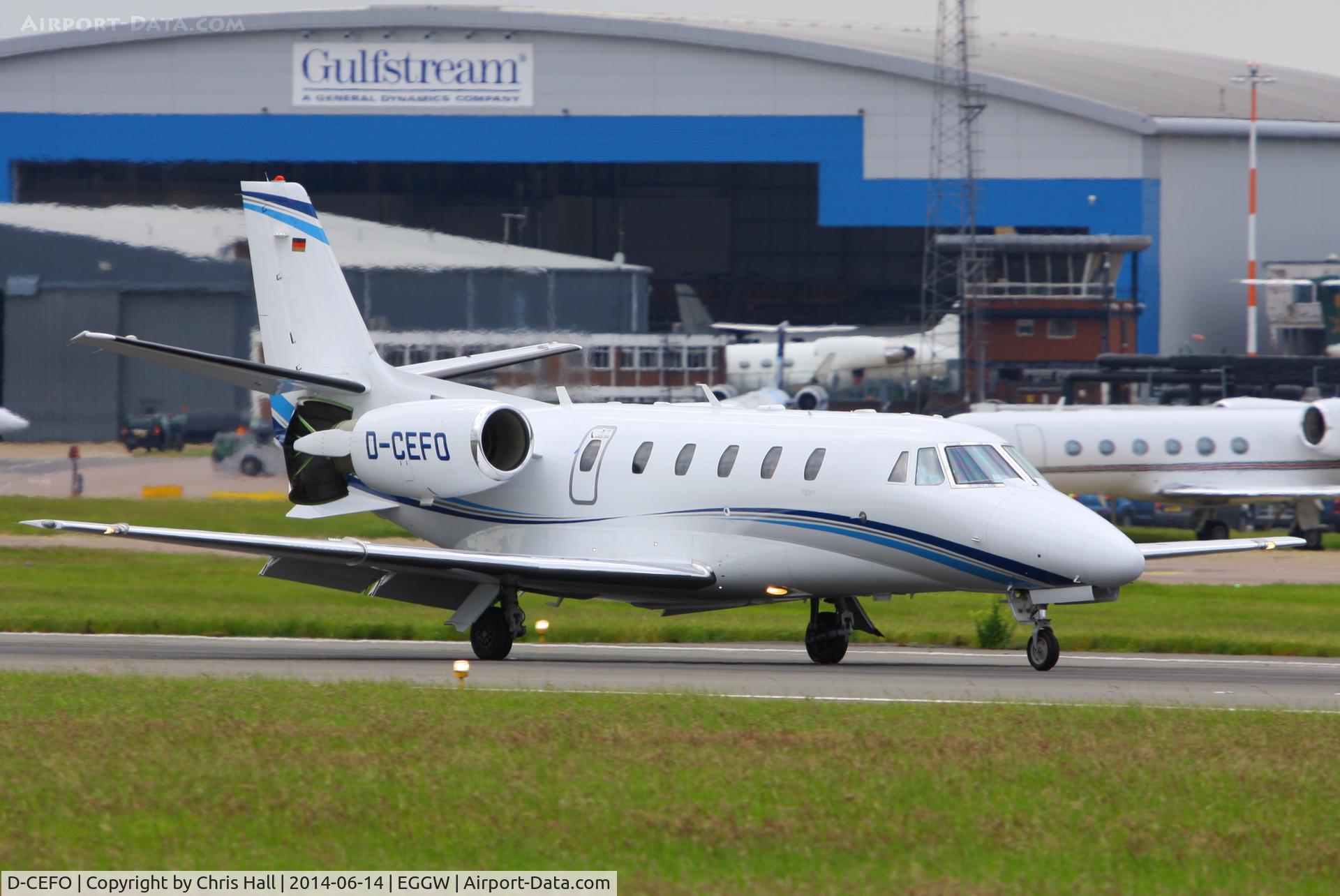 D-CEFO, 2011 Cessna 560XL Citation Excel XLS+ C/N 560-6082, Air Hamburg