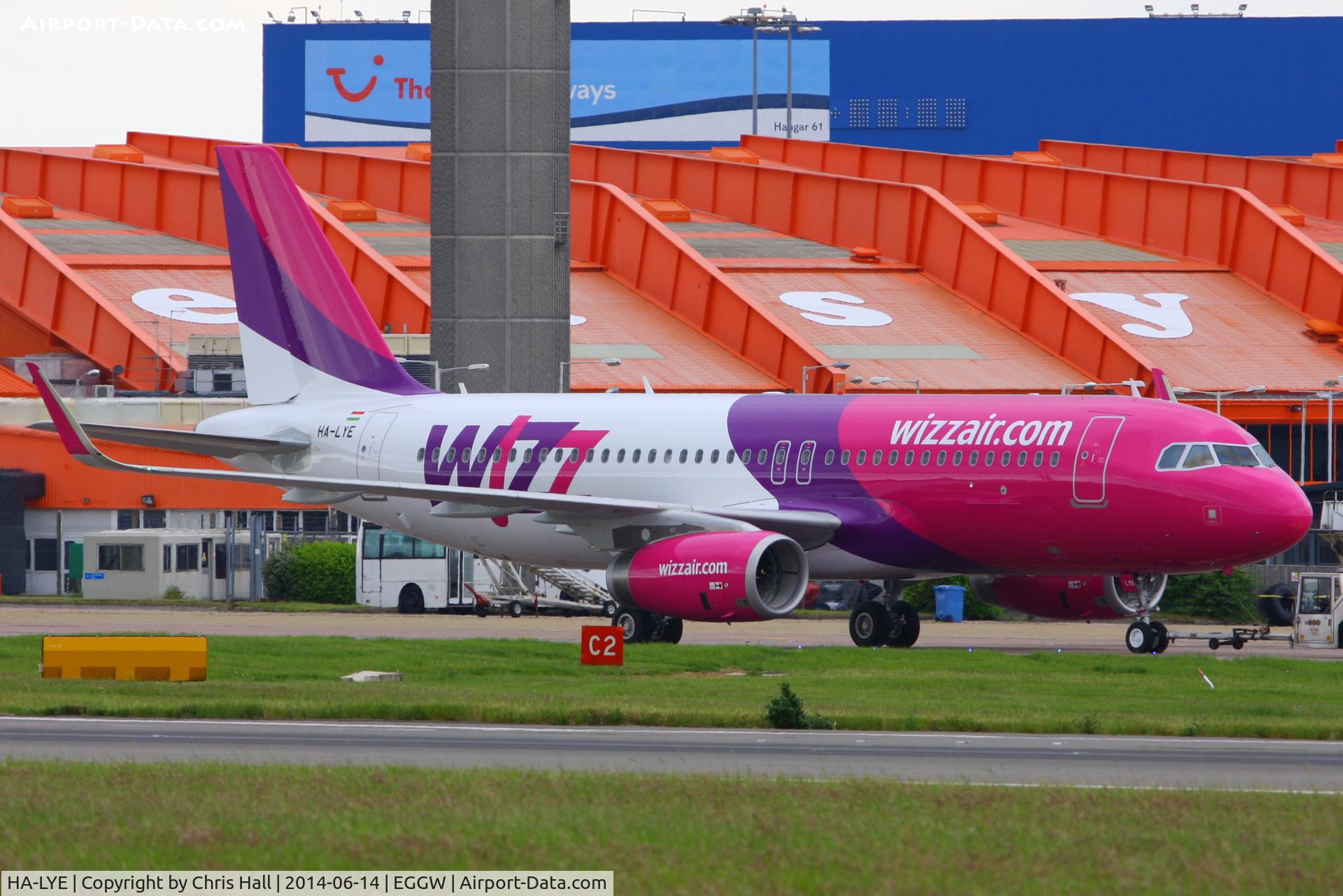 HA-LYE, 2014 Airbus A320-232 C/N 6131, Wizzair