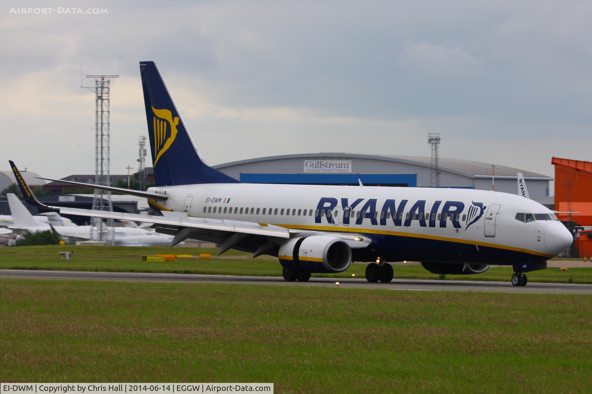 EI-DWM, 2007 Boeing 737-8AS C/N 36080, Ryanair