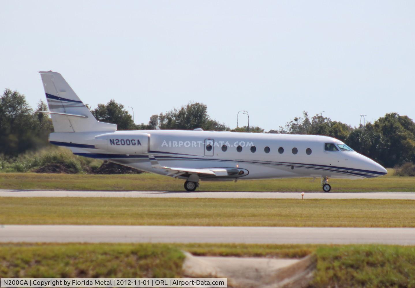 N200GA, 2008 Israel Aircraft Industries Gulfstream 200 C/N 173, Gulfstream 200