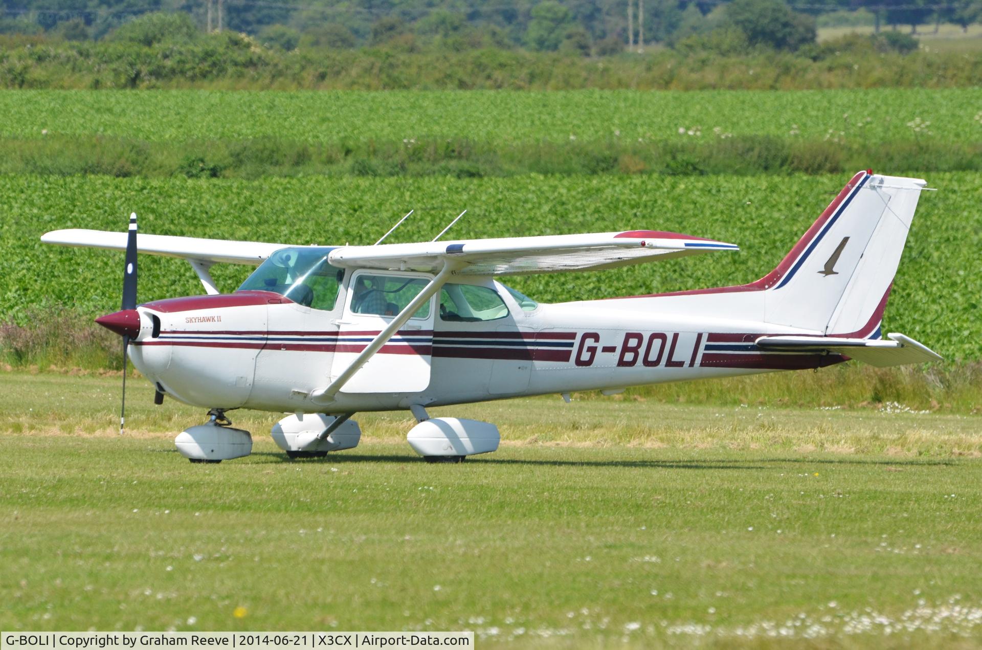 G-BOLI, 1981 Cessna 172P C/N 172-75484, Crabfield 2014.