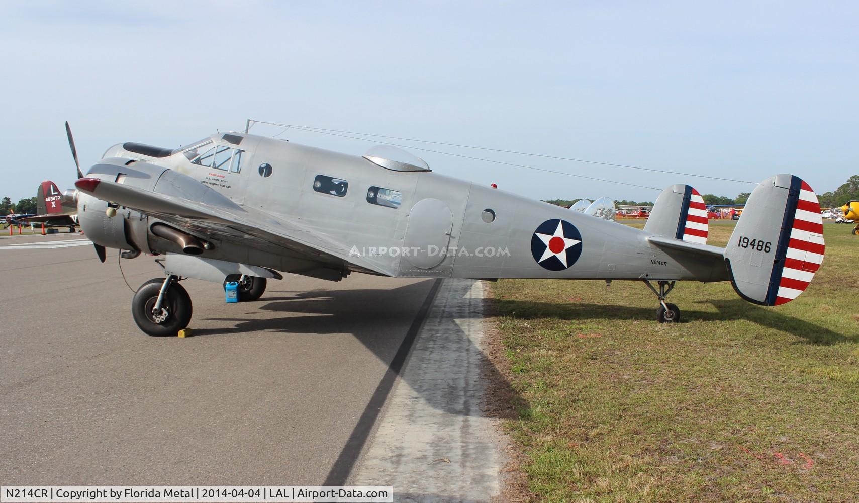 N214CR, 1958 Beech AT-11 Kansan C/N 912, Beech AT-11