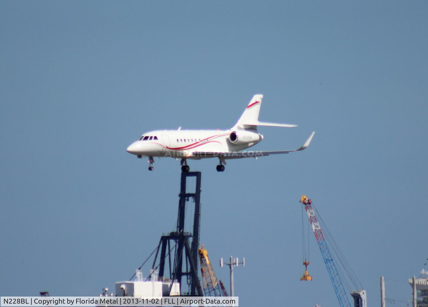 N228BL, 2010 Dassault Falcon 2000EX C/N 228, Falcon 2000EX