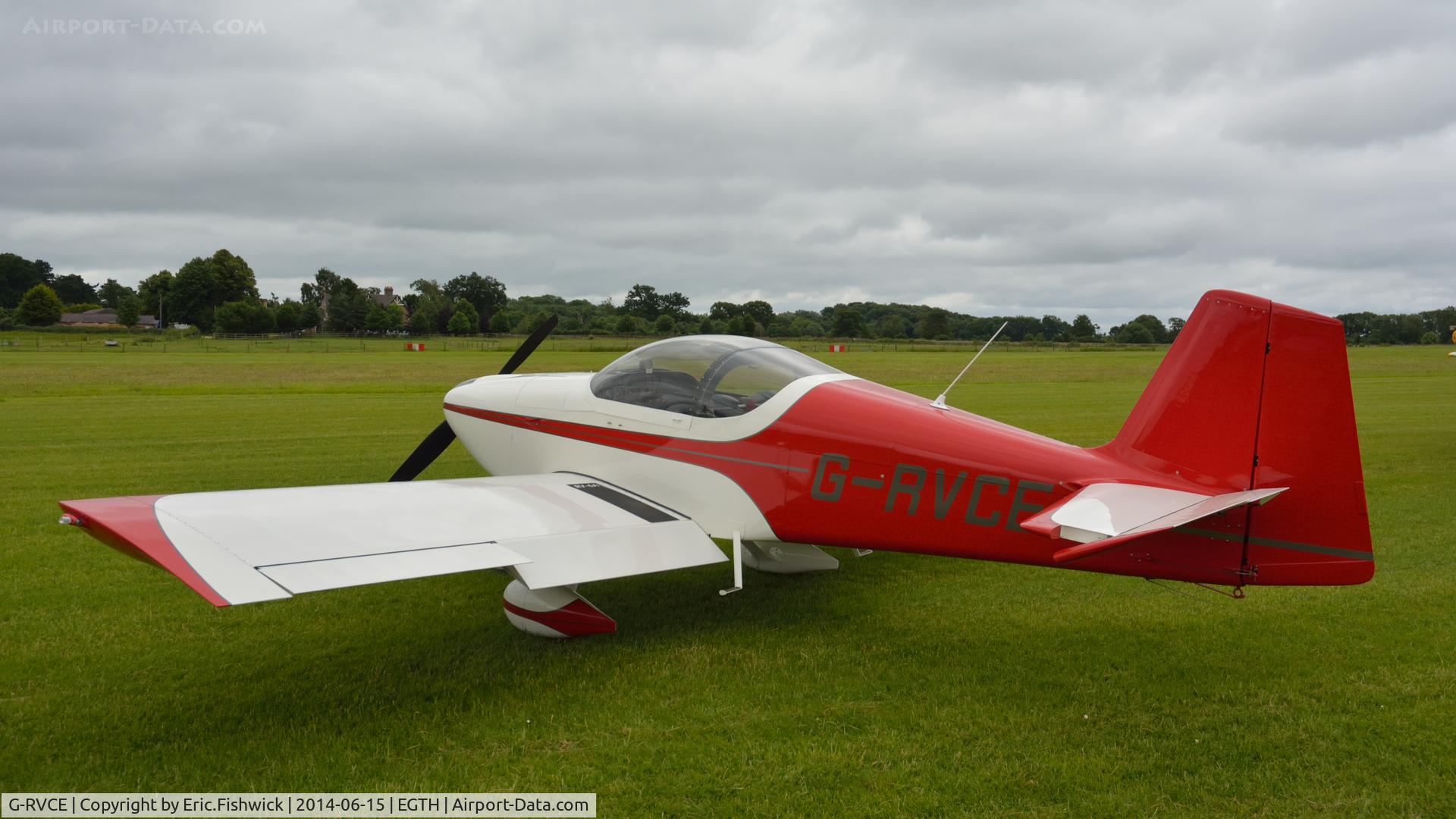 G-RVCE, 2001 Vans RV-6A C/N PFA 181-13372, 1. G-TVCE at The Shuttleworth Collection Airshow - featuring LAA 'party in the park'