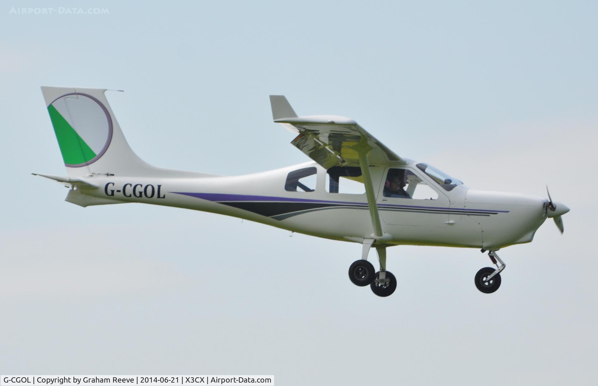 G-CGOL, 2010 Jabiru J430 C/N LAA 336-14959, Crabfield 2014.