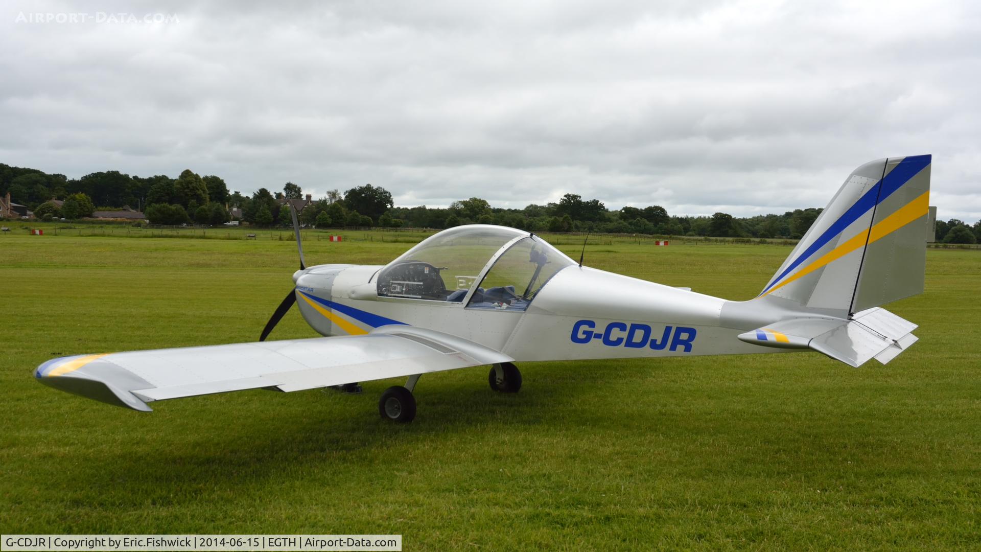 G-CDJR, 2005 Cosmik EV-97 Eurostar C/N 2318, 1. G-CDJR at The Shuttleworth Collection Airshow - featuring LAA 'party in the park'