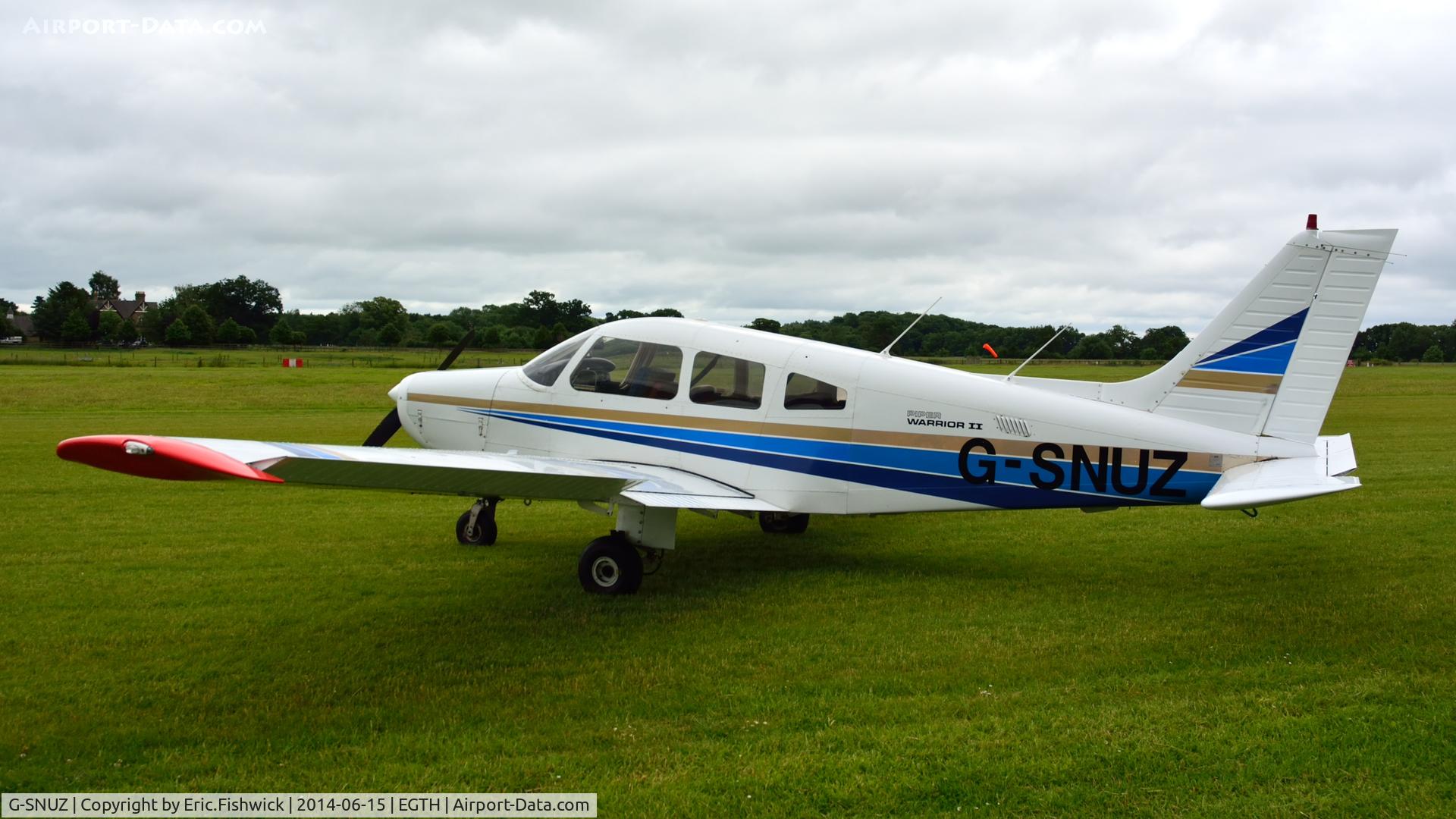 G-SNUZ, 1983 Piper PA-28-161 Cherokee Warrior II C/N 28-8416021, 1. G-SNUZ at The Shuttleworth Collection Airshow - featuring LAA 'party in the park'