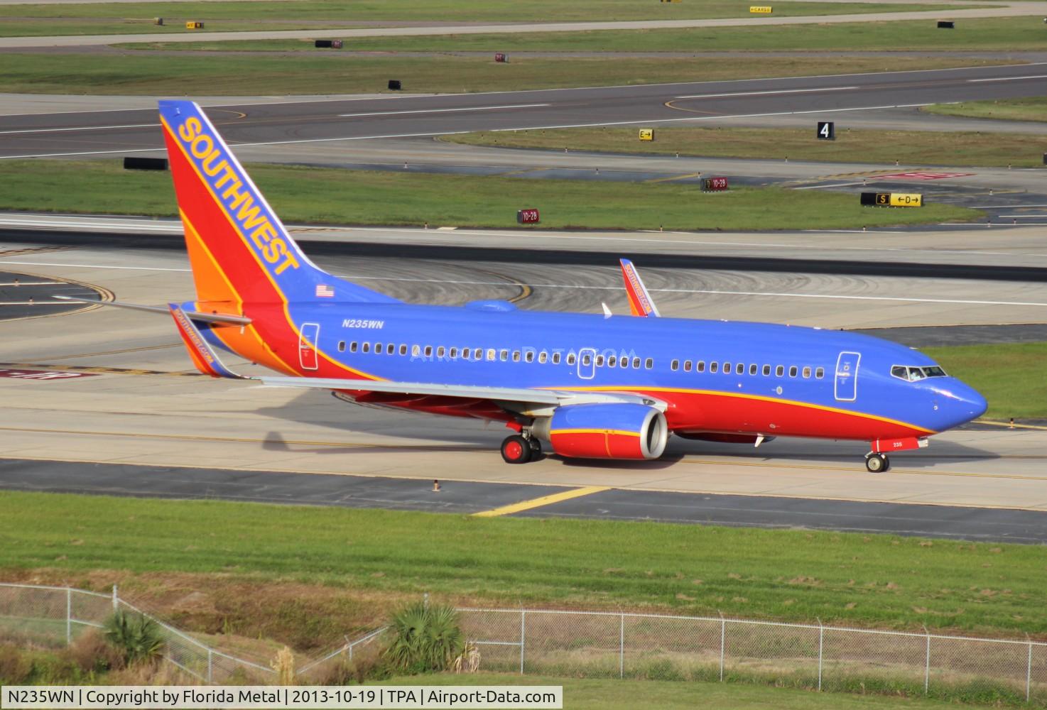 N235WN, 2006 Boeing 737-7H4 C/N 34630, Southwest 737-700