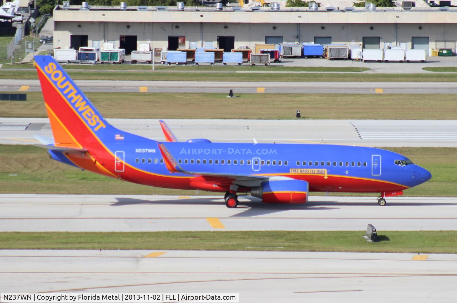 N237WN, 2006 Boeing 737-7H4 C/N 34632, Southwest 737-700