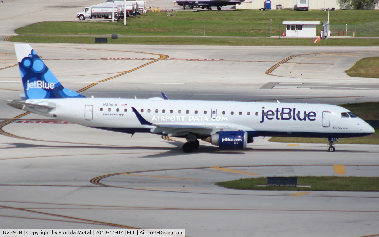N239JB, 2006 Embraer 190AR (ERJ-190-100IGW) C/N 19000040, Jet Blue E190