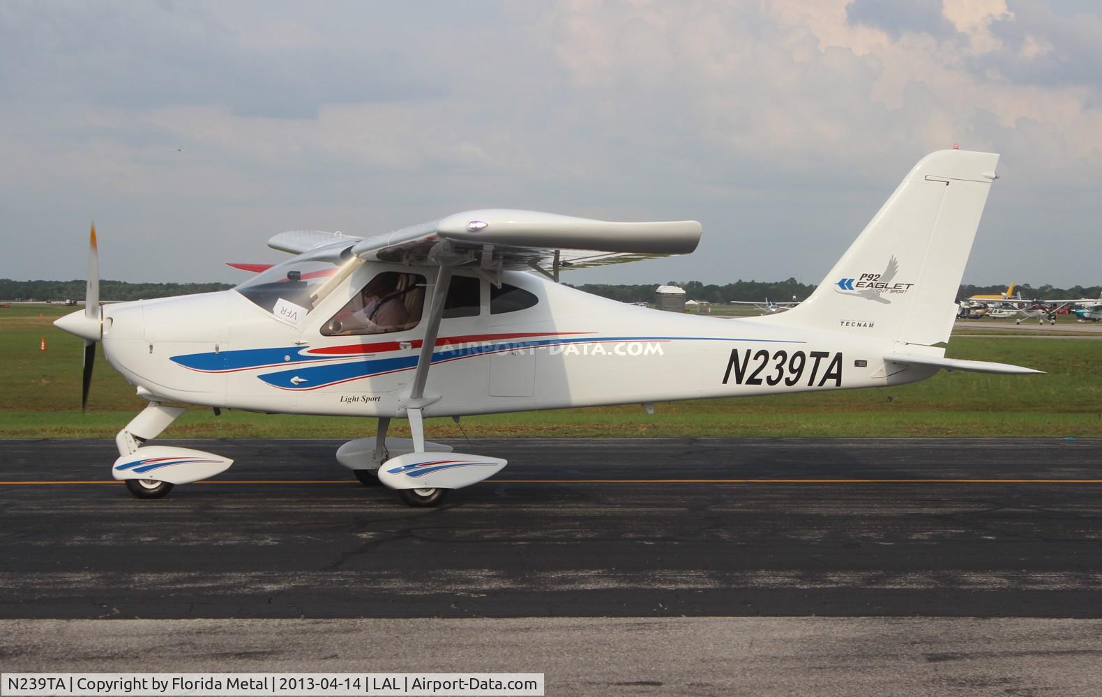 N239TA, 2012 Tecnam P-92 Echo C/N 1429, Tecnam P-92