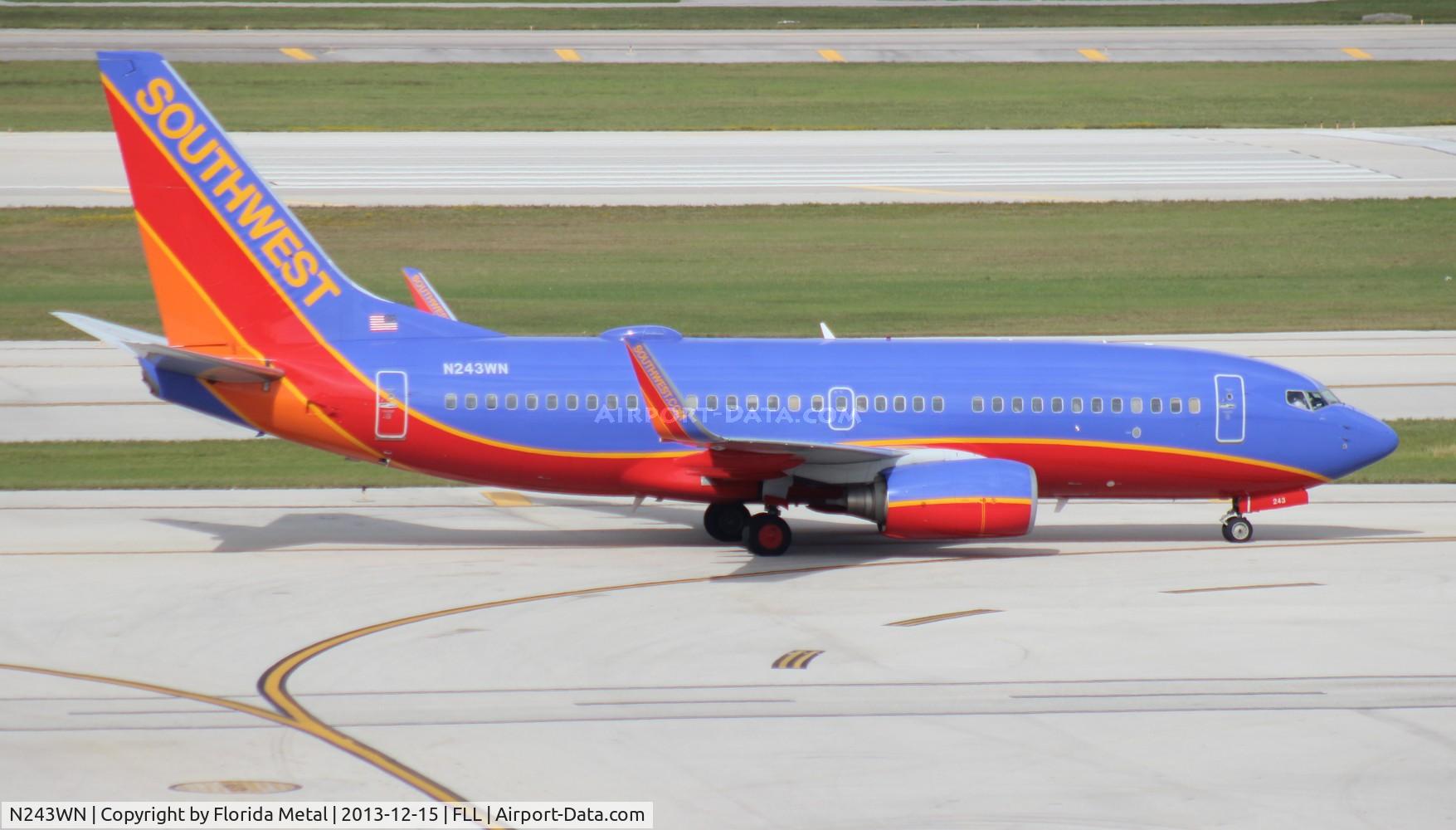 N243WN, 2006 Boeing 737-7H4 C/N 34863, Southwest 737-700