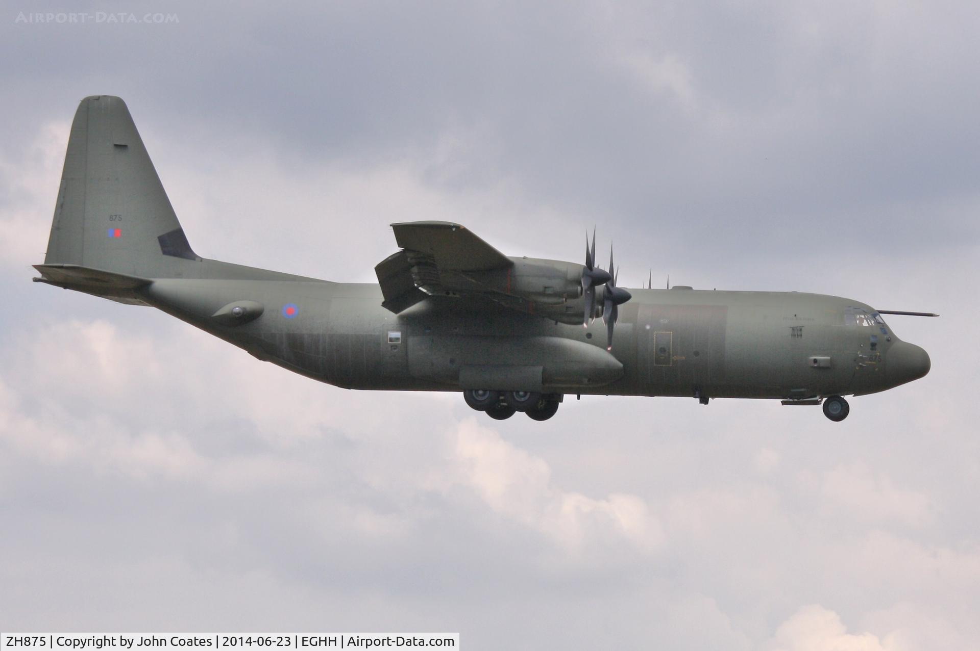 ZH875, 1998 Lockheed Martin C-130J-30 Super Hercules C4 C/N 382-5459, Arriving 08