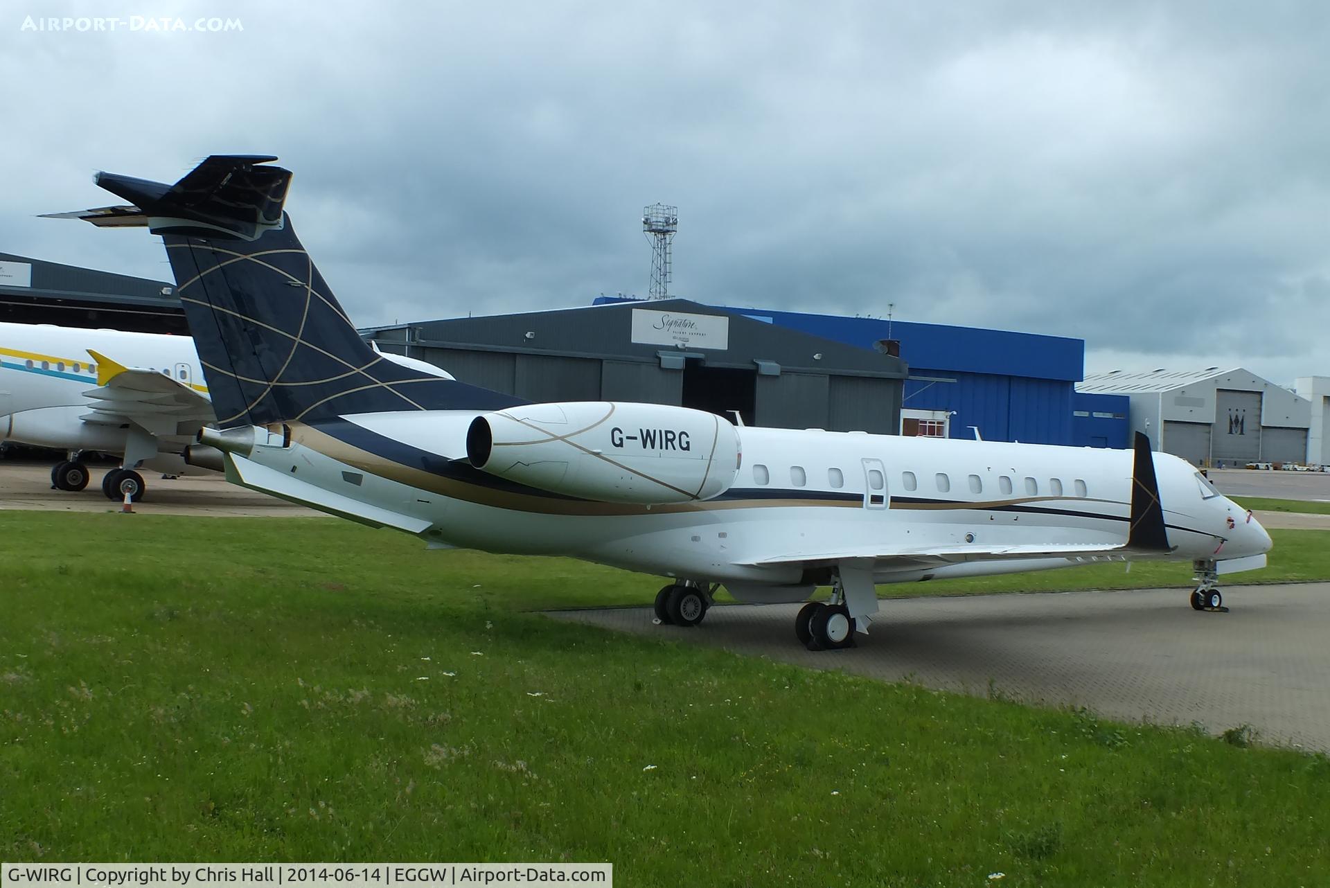 G-WIRG, 2013 Embraer EMB-135BJ Legacy 650 C/N 14501184, Edinburgh Air Charter Ltd