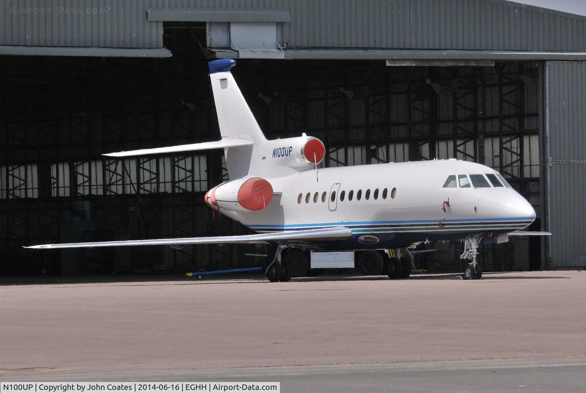 N100UP, 1988 Dassault Falcon 900 C/N 44, At Thurston Avn